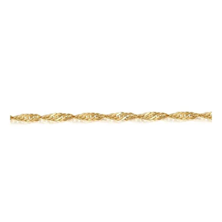 1.3mm Singapore Chain | 10k Gold | 16"