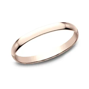 14k Rose Gold 1.2mm Wedding Band - Size 5