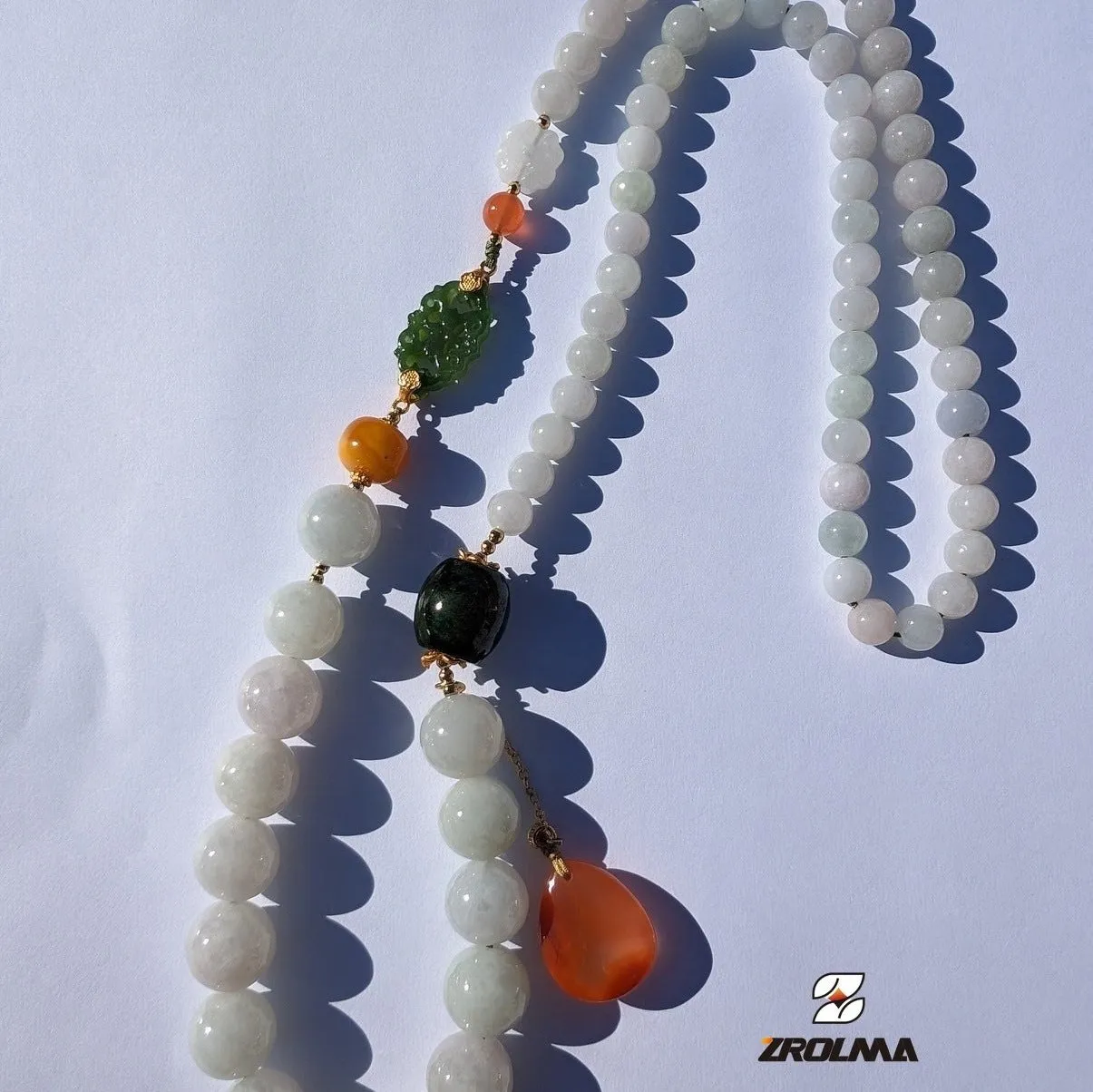 2024 New Handmade Jade Necklace 42 - ZROLMA