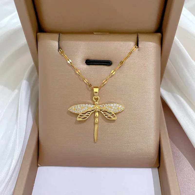 316L Stainless Steel Sun Pendant Necklace For Women Fashionable Jewelry Gift
