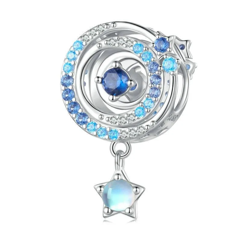 925 Sterling Silver Interstellar Zircon Bracelet In