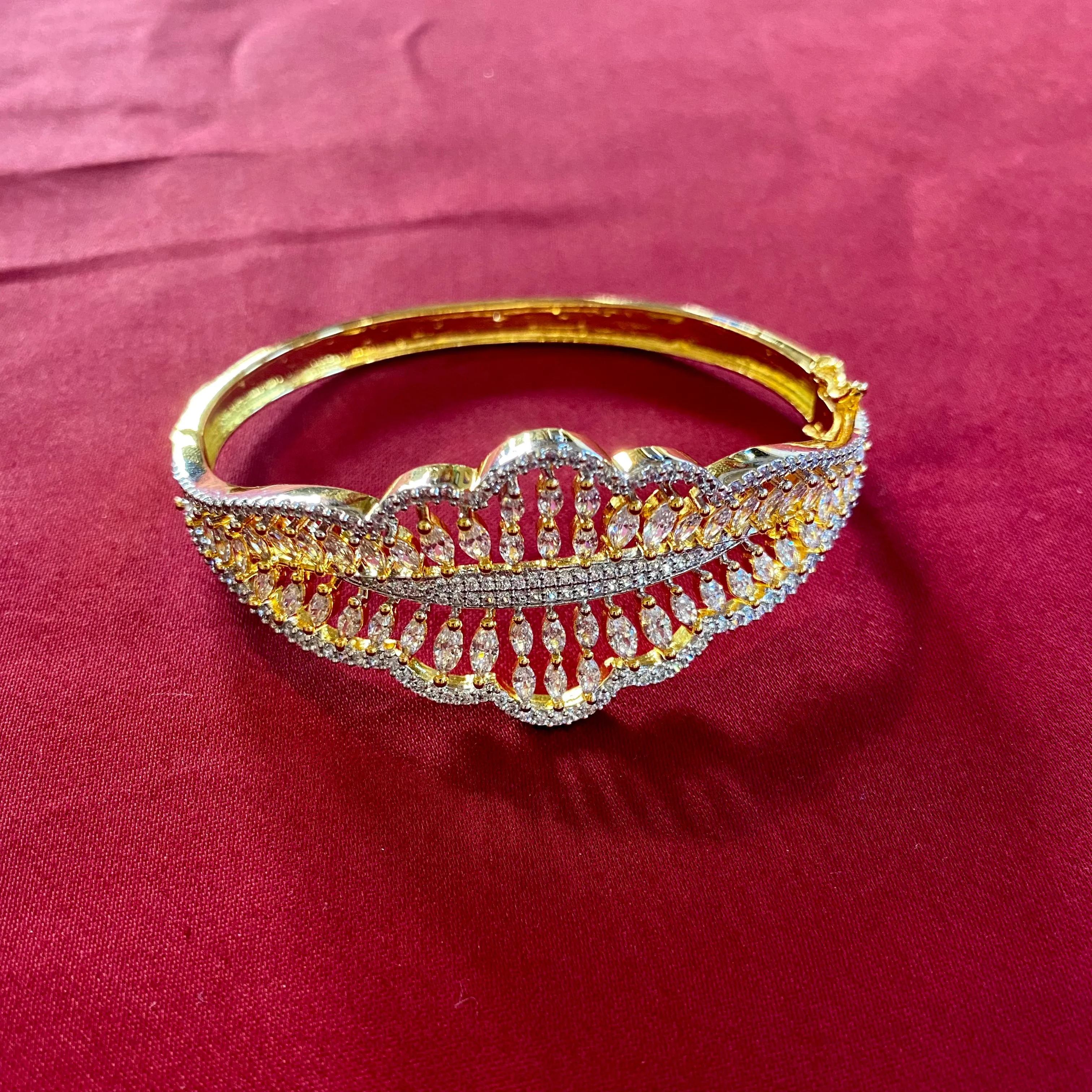 American Diamond Openable Bracelet (Design 69)