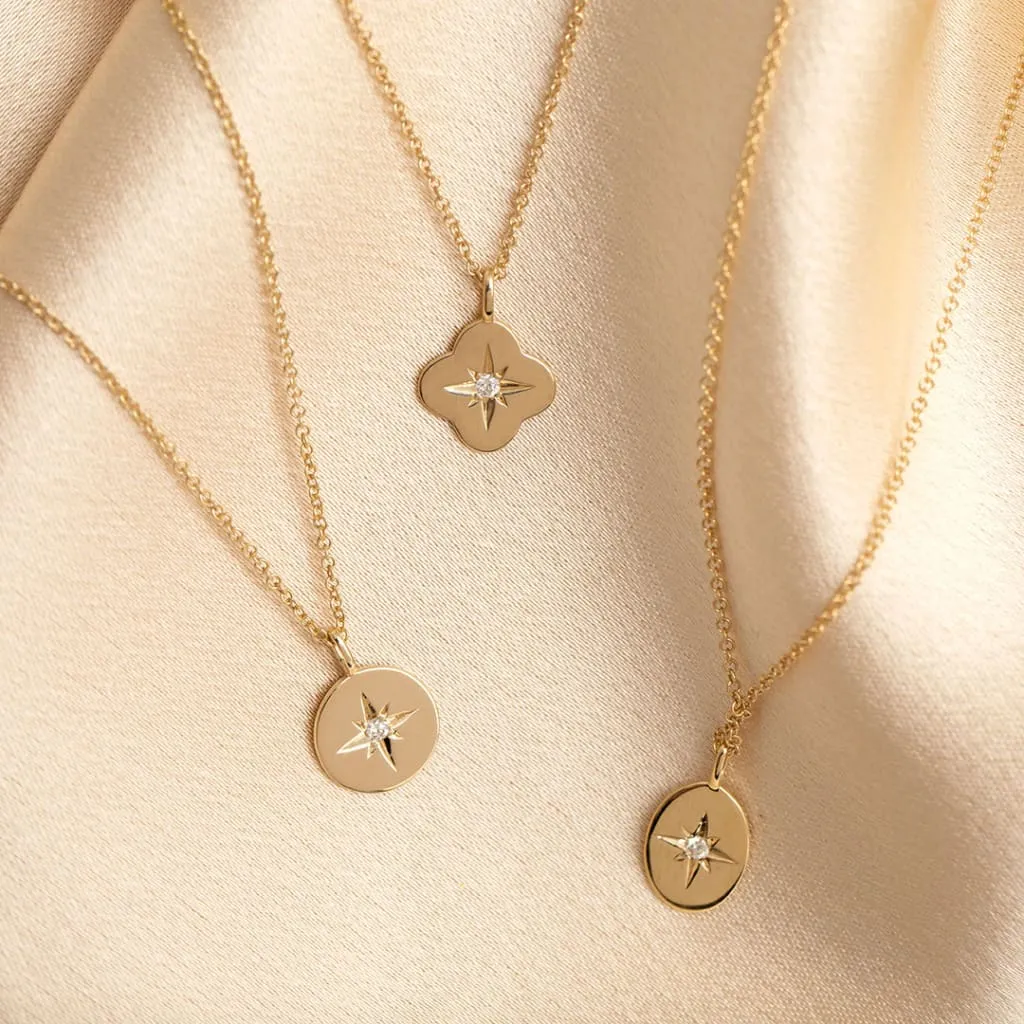 Aster - Palace Necklace | 10ct Gold Diamond