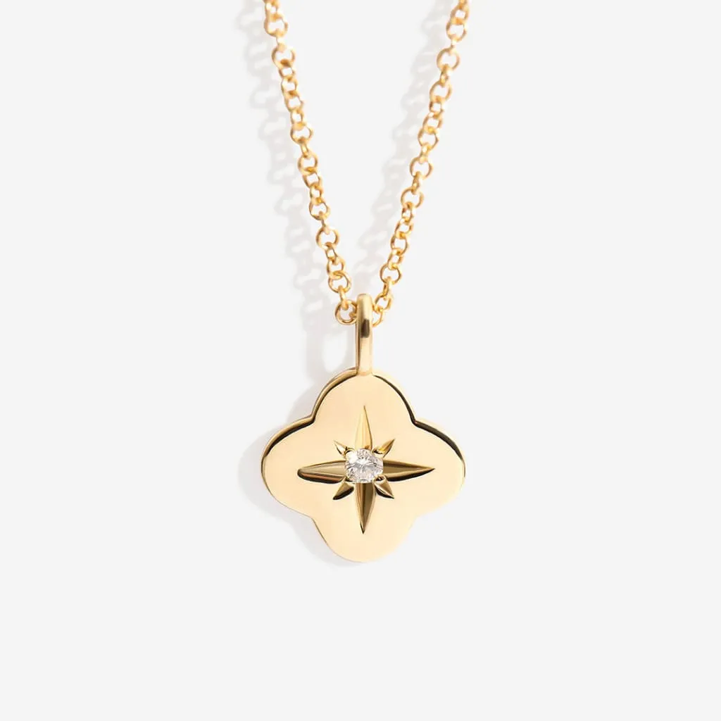 Aster - Palace Necklace | 10ct Gold Diamond