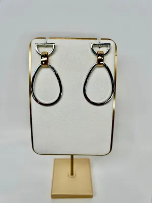 Avril - Modern Drop Earrings