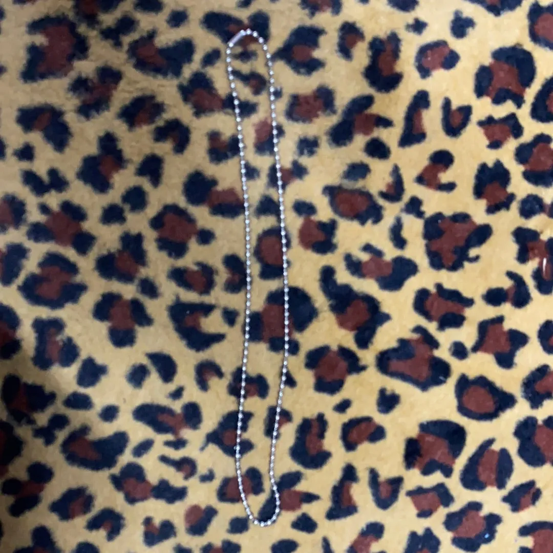 Ball Chain-Silver or Antique Brass