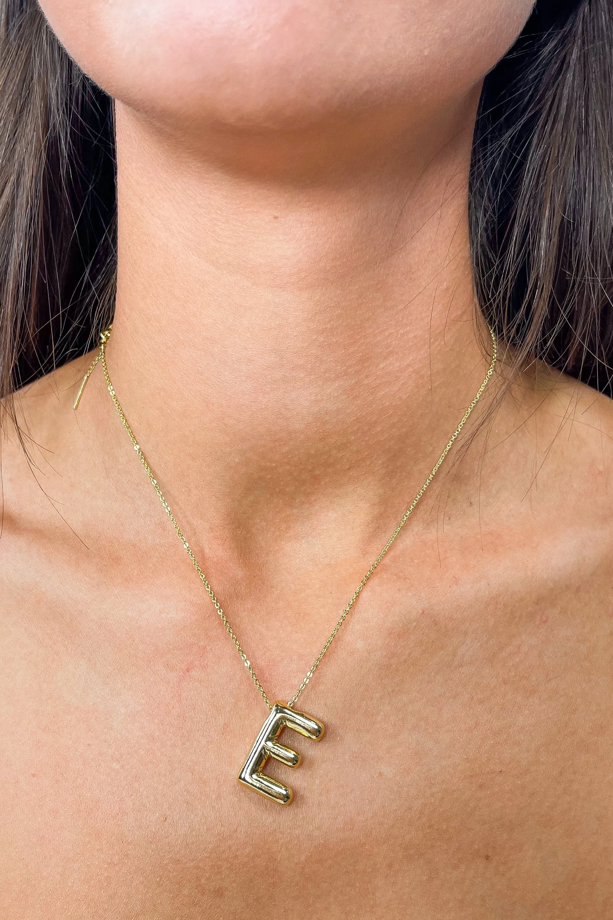 Balloon Initial Necklace