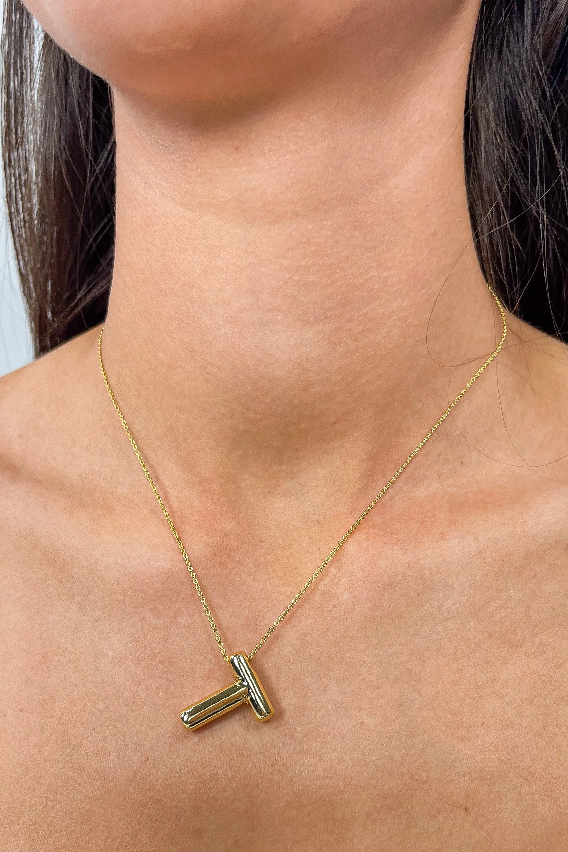 Balloon Initial Necklace