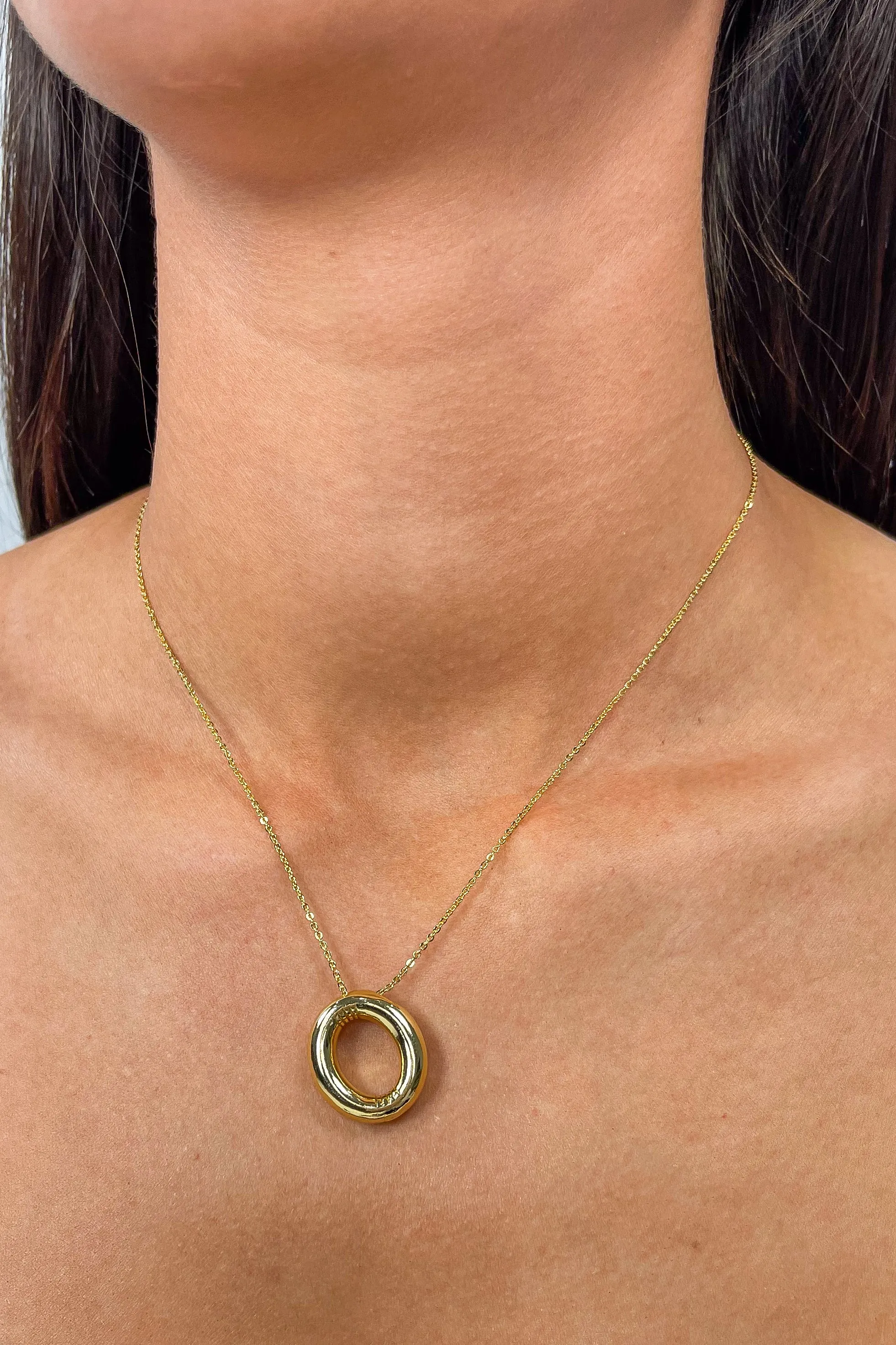 Balloon Initial Necklace