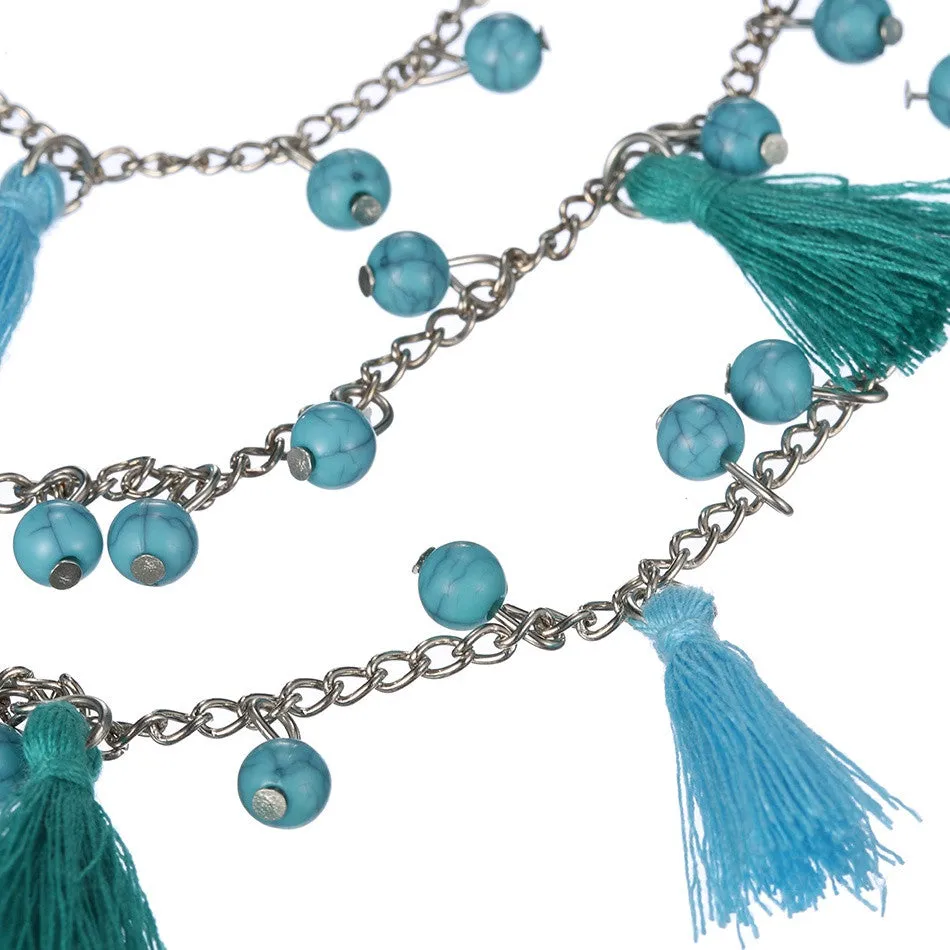 Bohemia Statement Ethnic Multilayer Necklace For Women