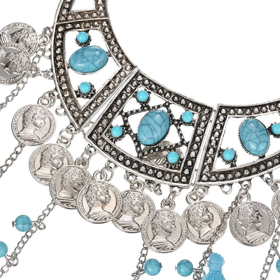 Bohemia Statement Ethnic Multilayer Necklace For Women