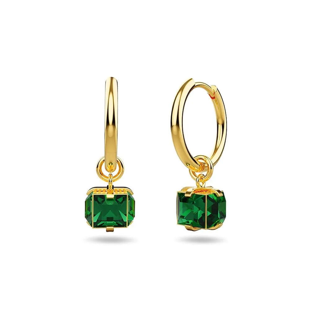 Boxed 2 Pairs of Gorgeous Natalie Earrings Set in Gold