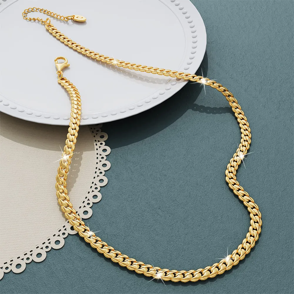 Boxed Awe in Gold 2 Pc Necklace Set