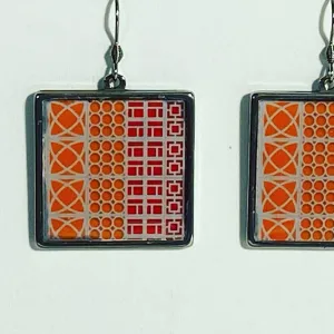 Breeze Block Earrings