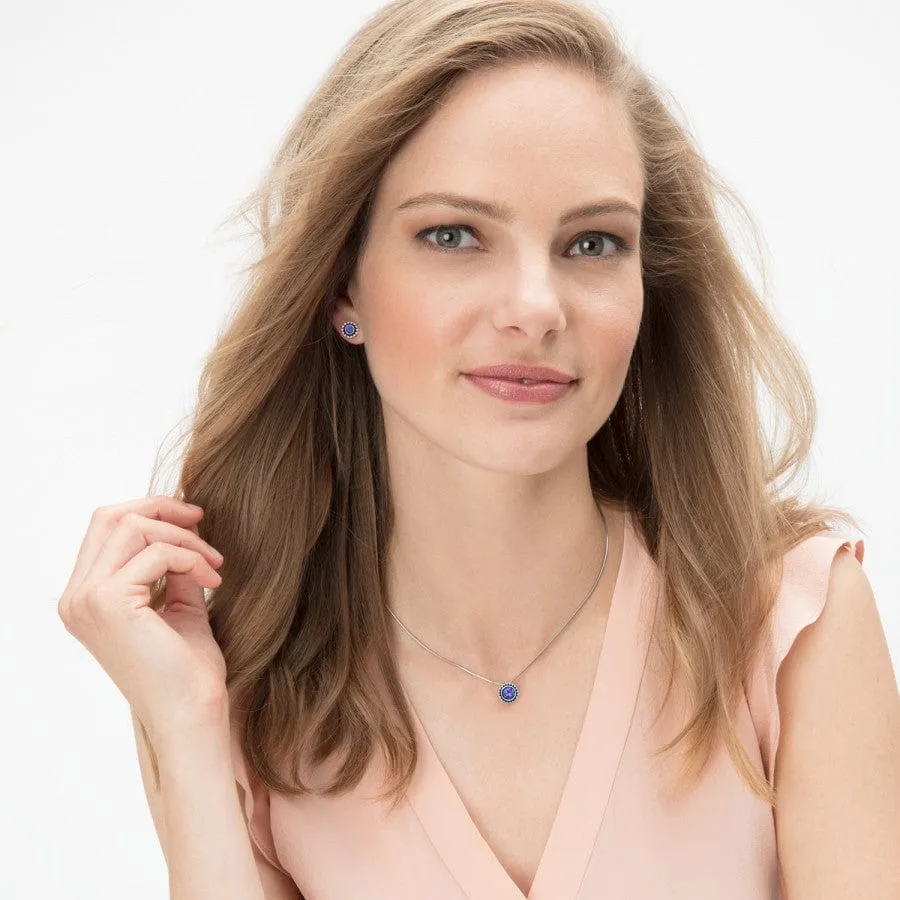 Brighton | Twinkle Crystal Pendant Necklace in Tanzanite