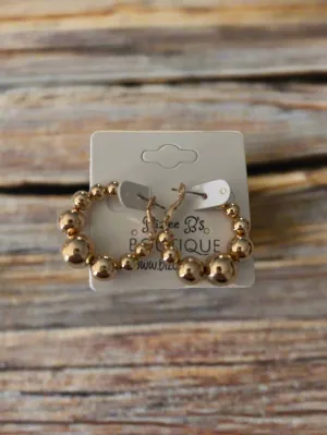 Bubble Loop Earrings