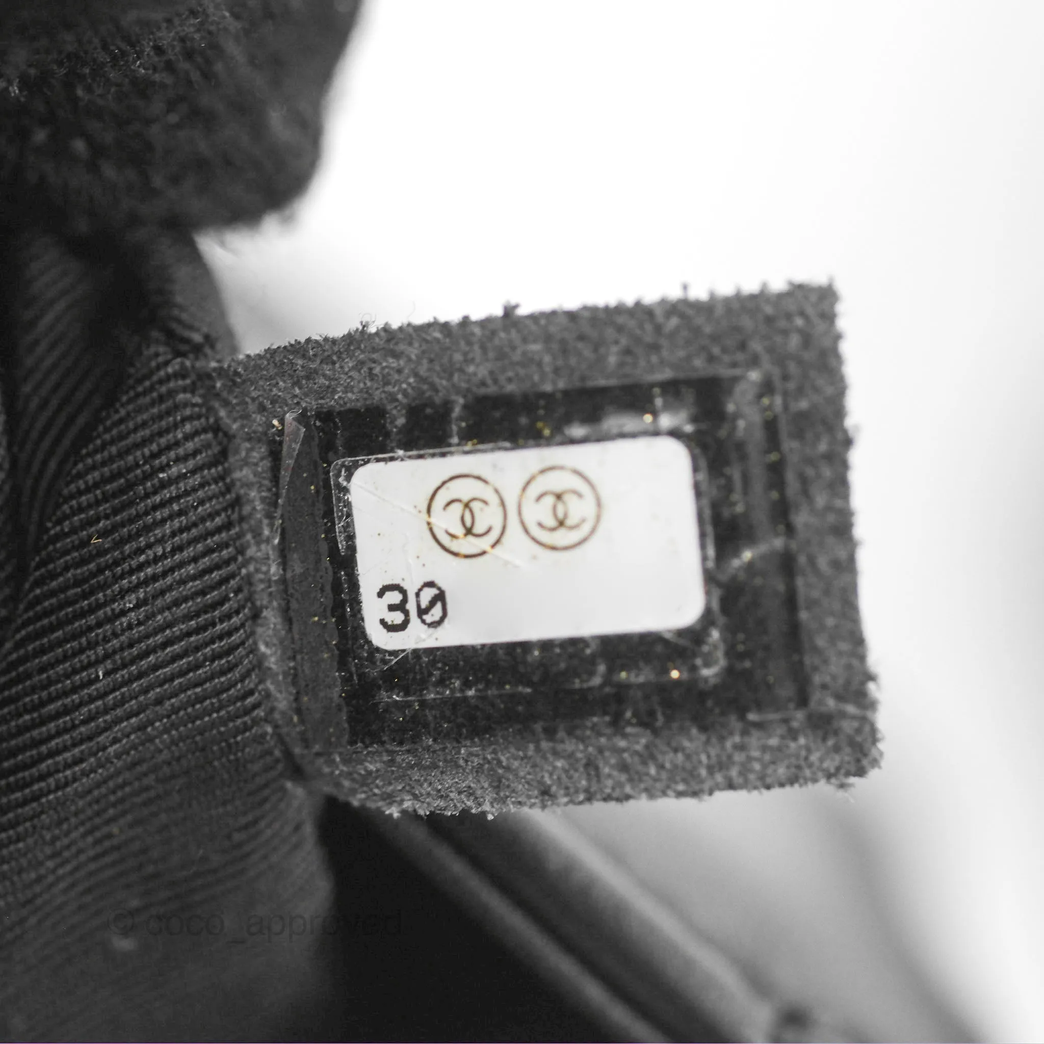 Chanel Small Boy Quilted Black Calfskin Aged Gold Hardware