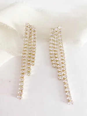 Chiara Fringe Drop Earrings