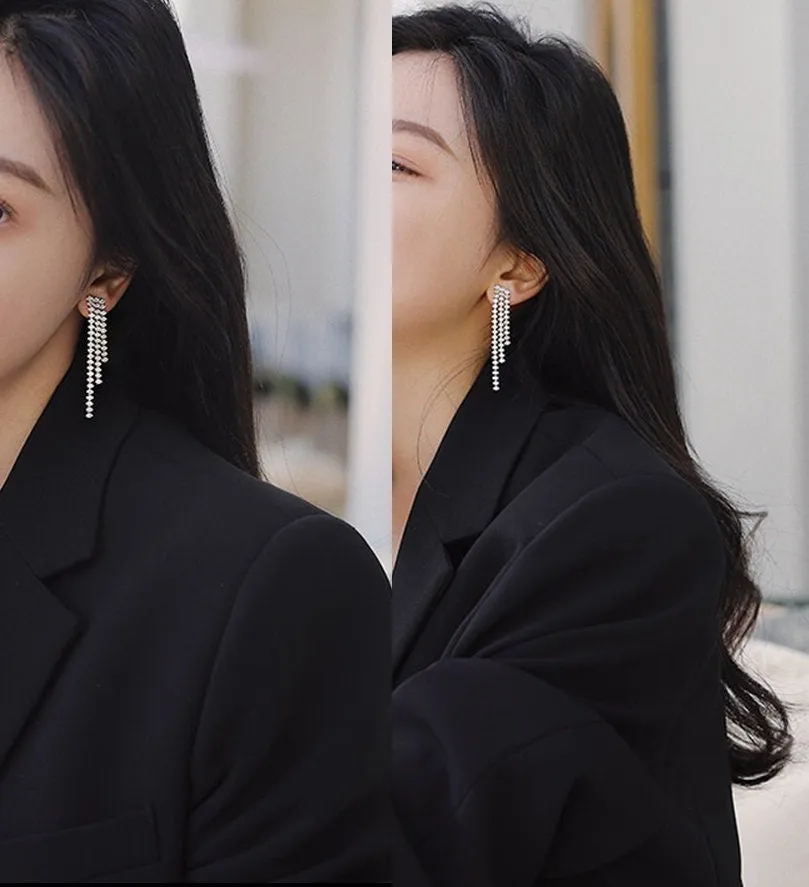 Chiara Fringe Drop Earrings