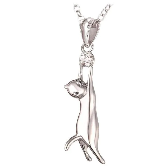 Collare Necklace Cat Jewelry Necklaces Pendants Gold/Silver