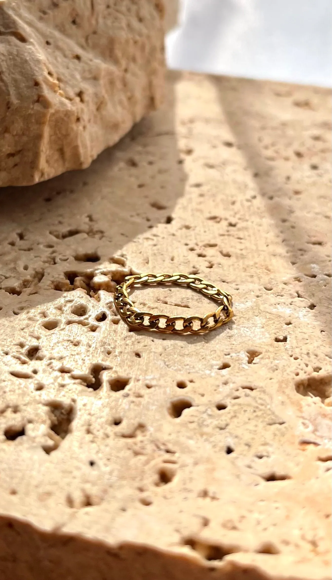 Cuban Chain Ring - 6mm | 18k Gold Plated