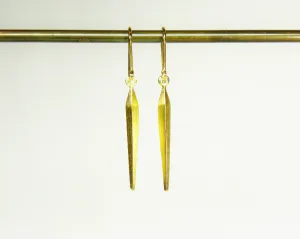 Dagger Facet Earrings