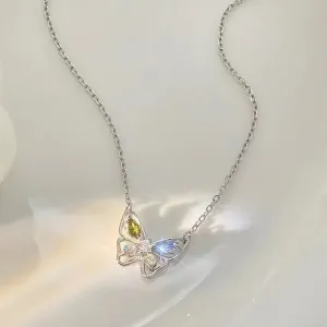 Dainty Butterfly Pendant Necklace