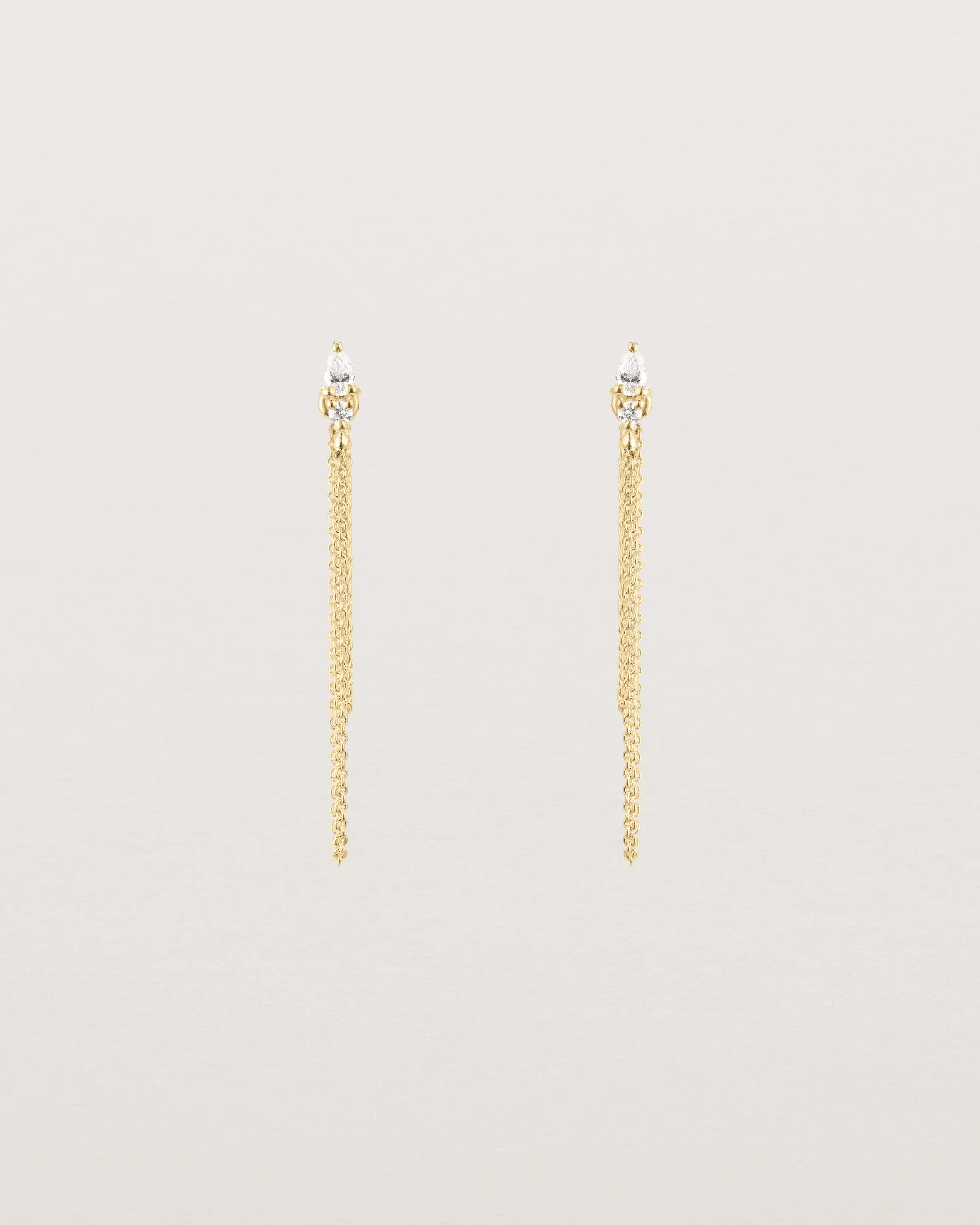 Danaë Loop Studs | Diamonds