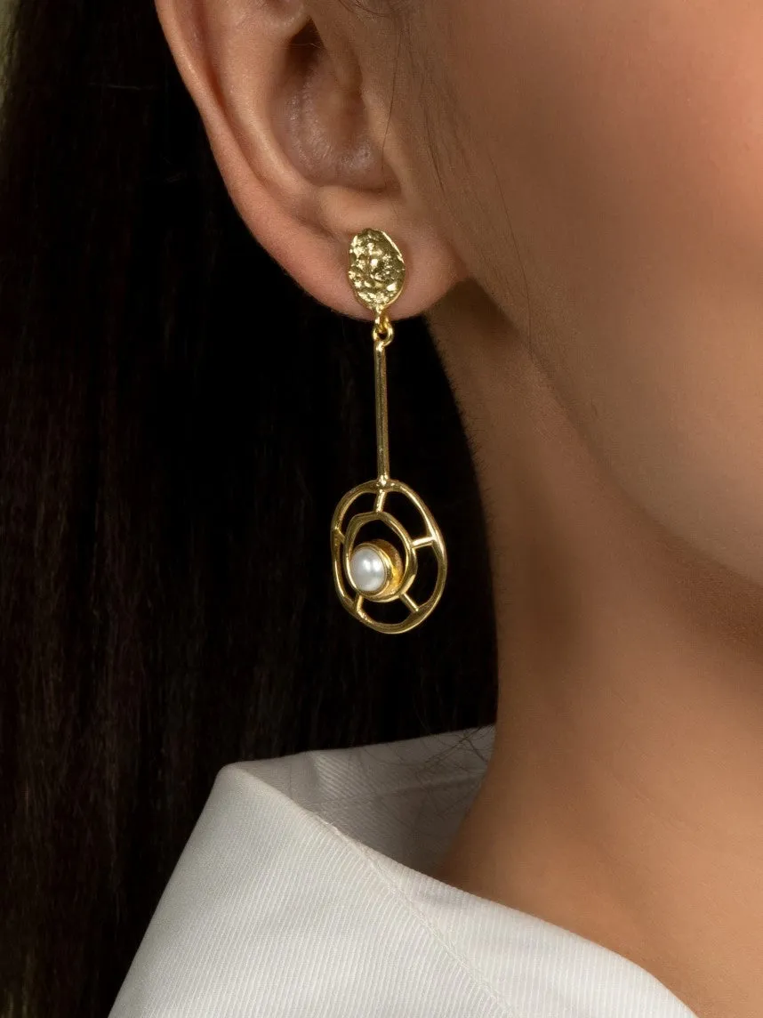 Dangling Ringlet Earrings