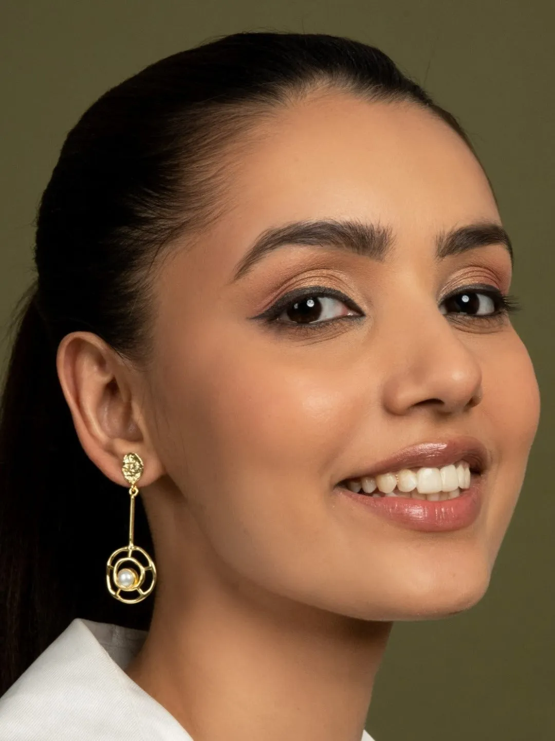 Dangling Ringlet Earrings