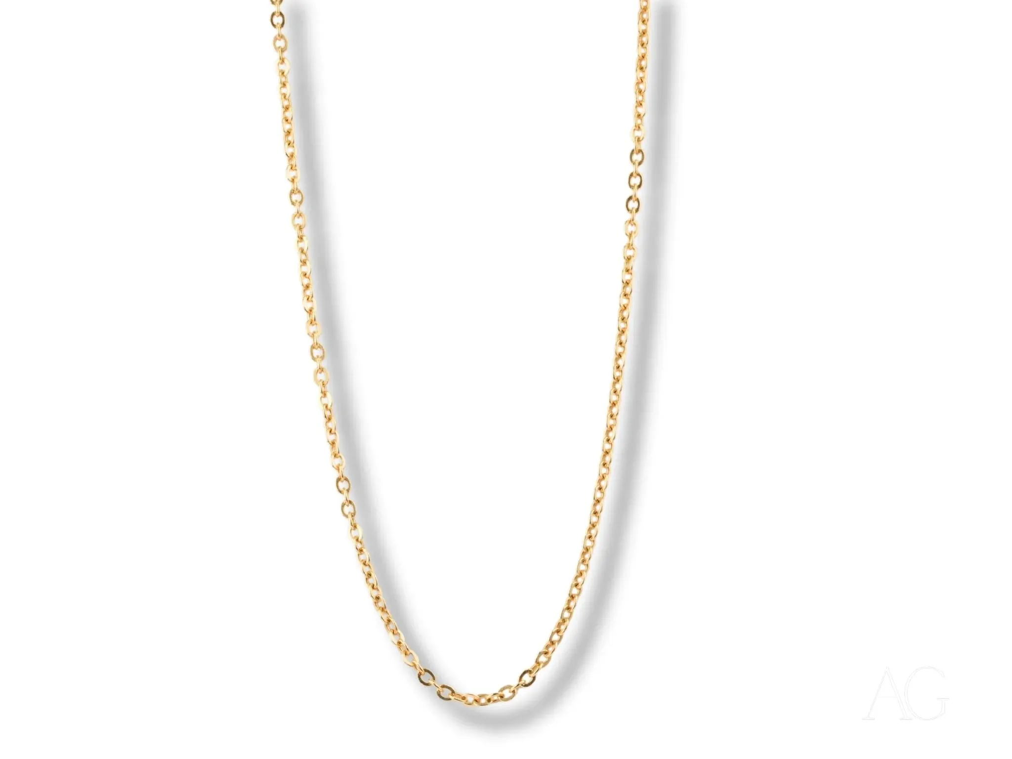 Delicate 18K Gold Chain Necklace