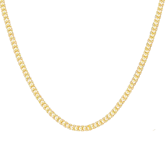 Delicate Diamond-Studded Chain Necklace