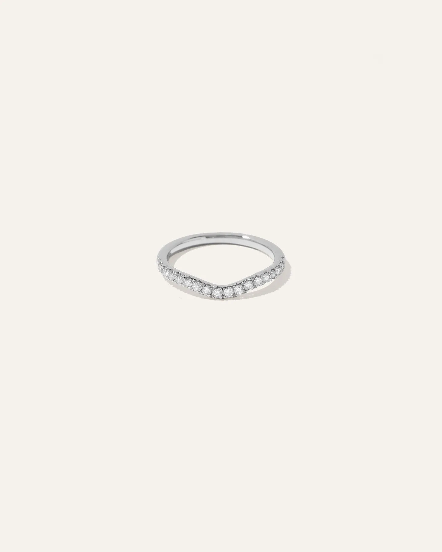 Diamond Contoured Band