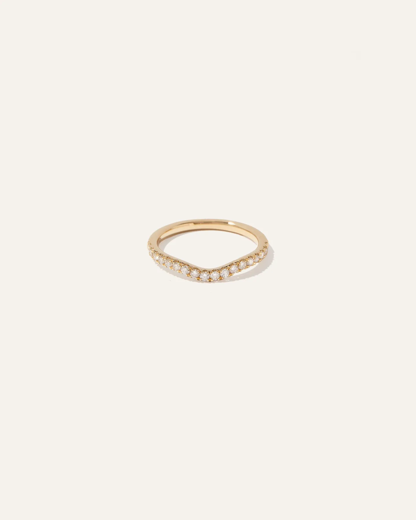Diamond Contoured Band