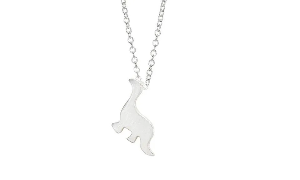 Dino Apatosaurus Charm Pendant Necklace