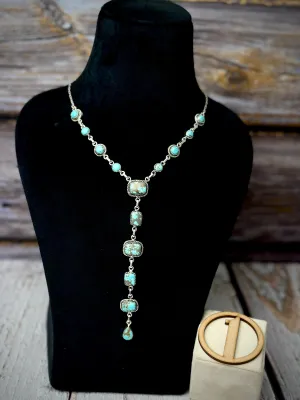 Dreamy Turquoise Stone Drop Necklaces