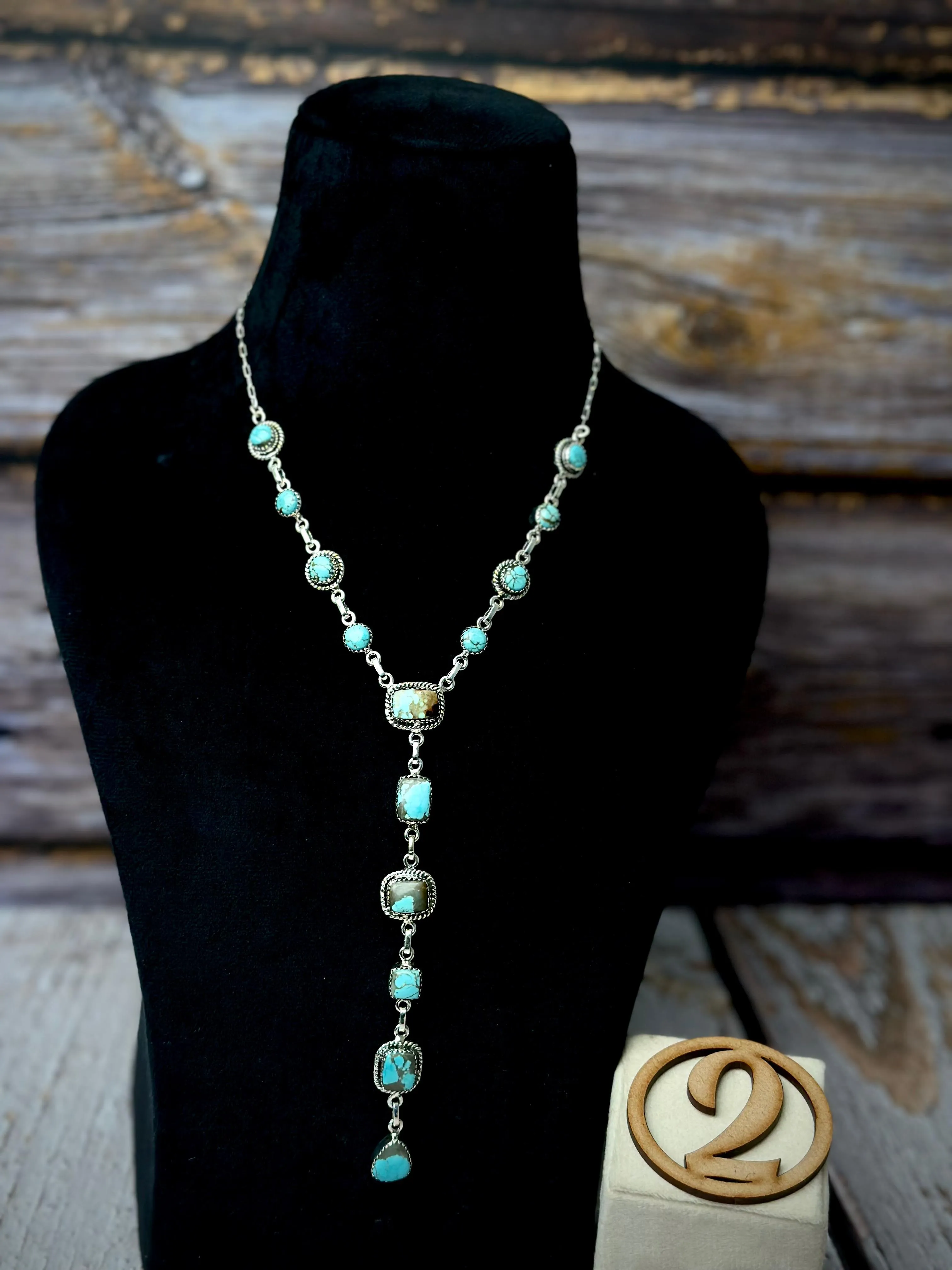 Dreamy Turquoise Stone Drop Necklaces