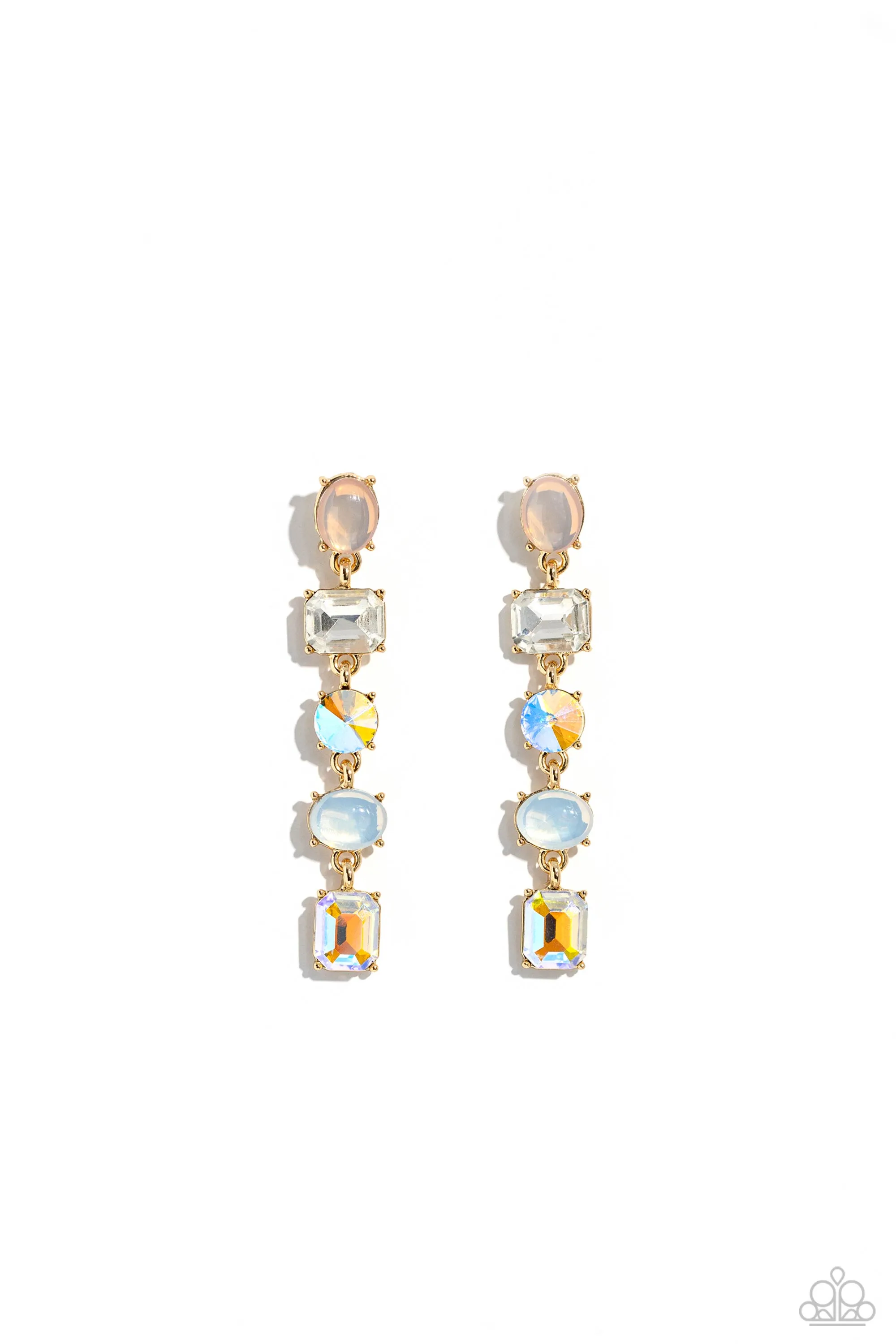 Earrings Sophisticated Stack - Gold MUTLI E2191