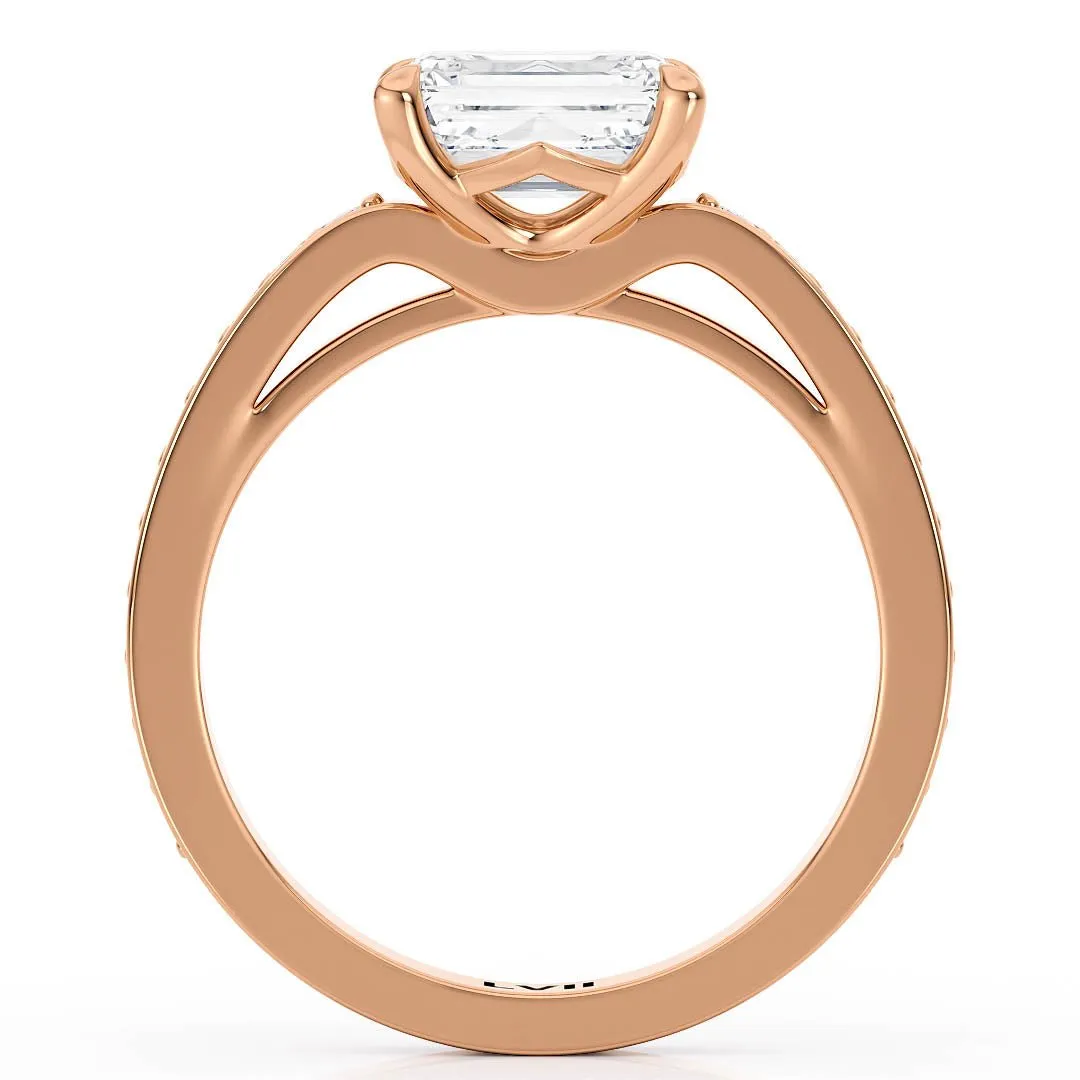 Emerald Cut Engagement Rings - The Anneliese Ring