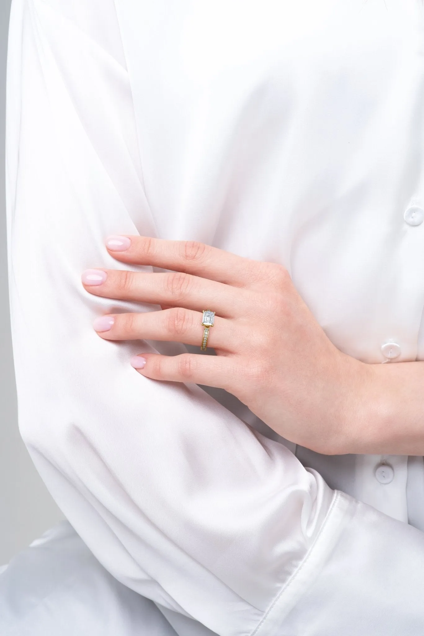 Emerald Cut Engagement Rings - The Anneliese Ring