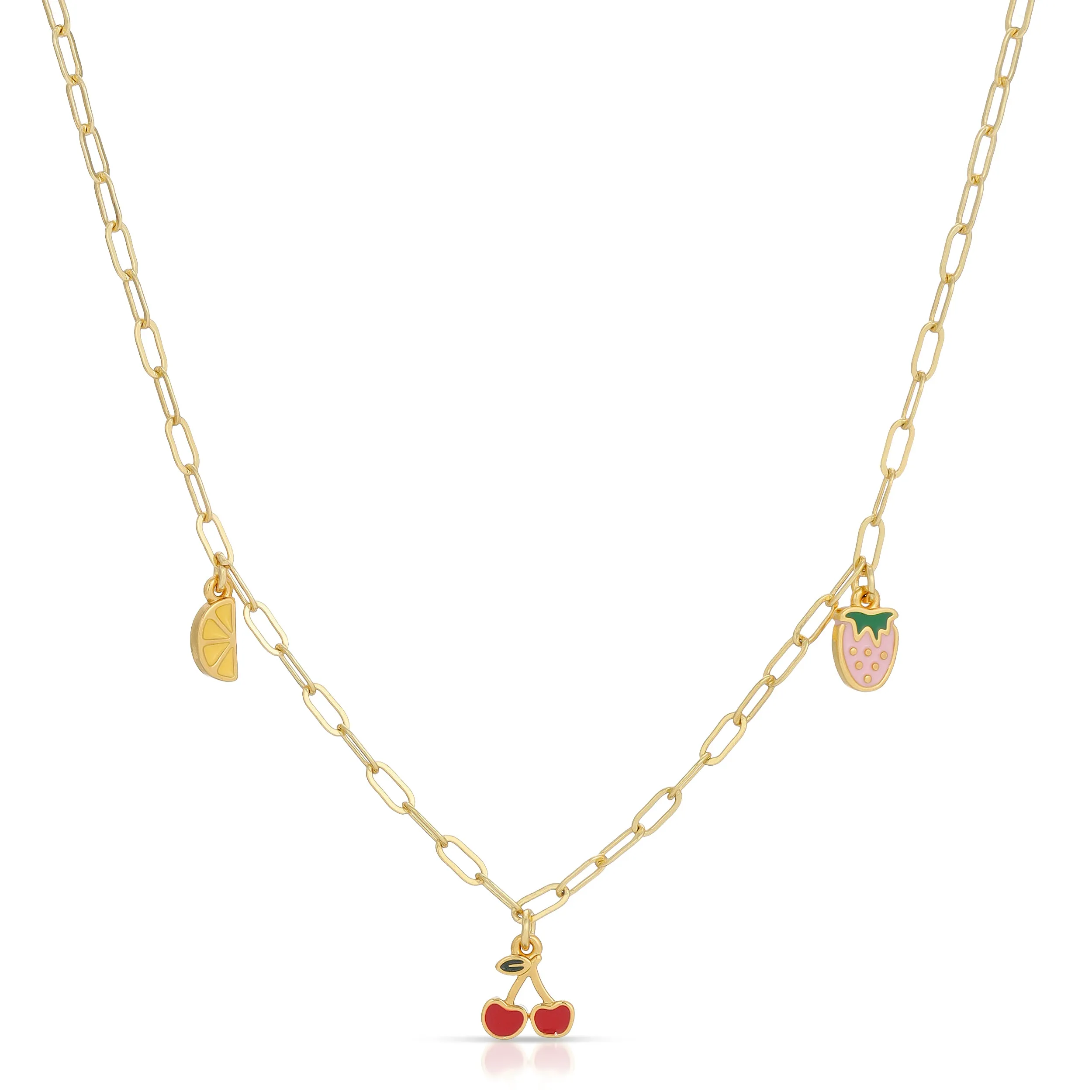 Enamel Treasures Necklace
