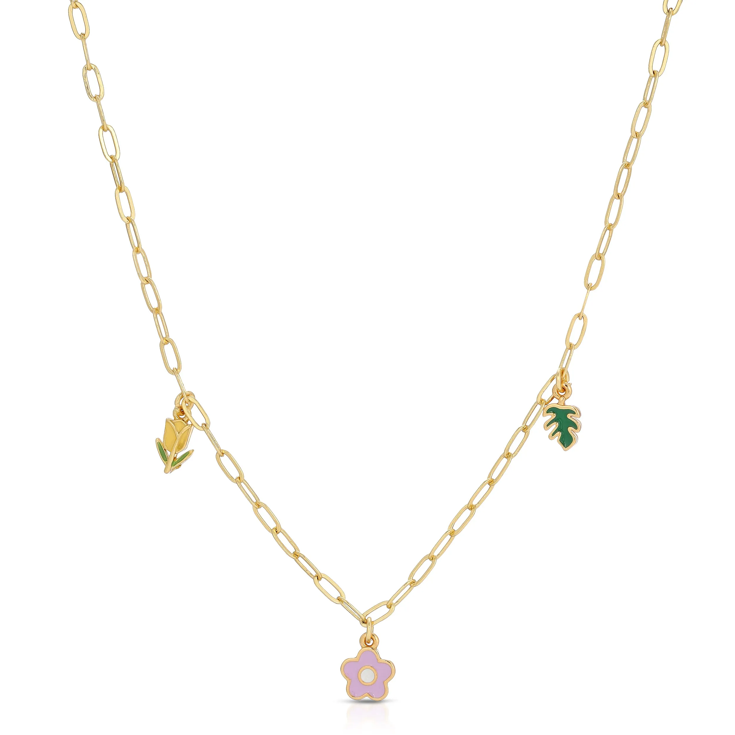 Enamel Treasures Necklace