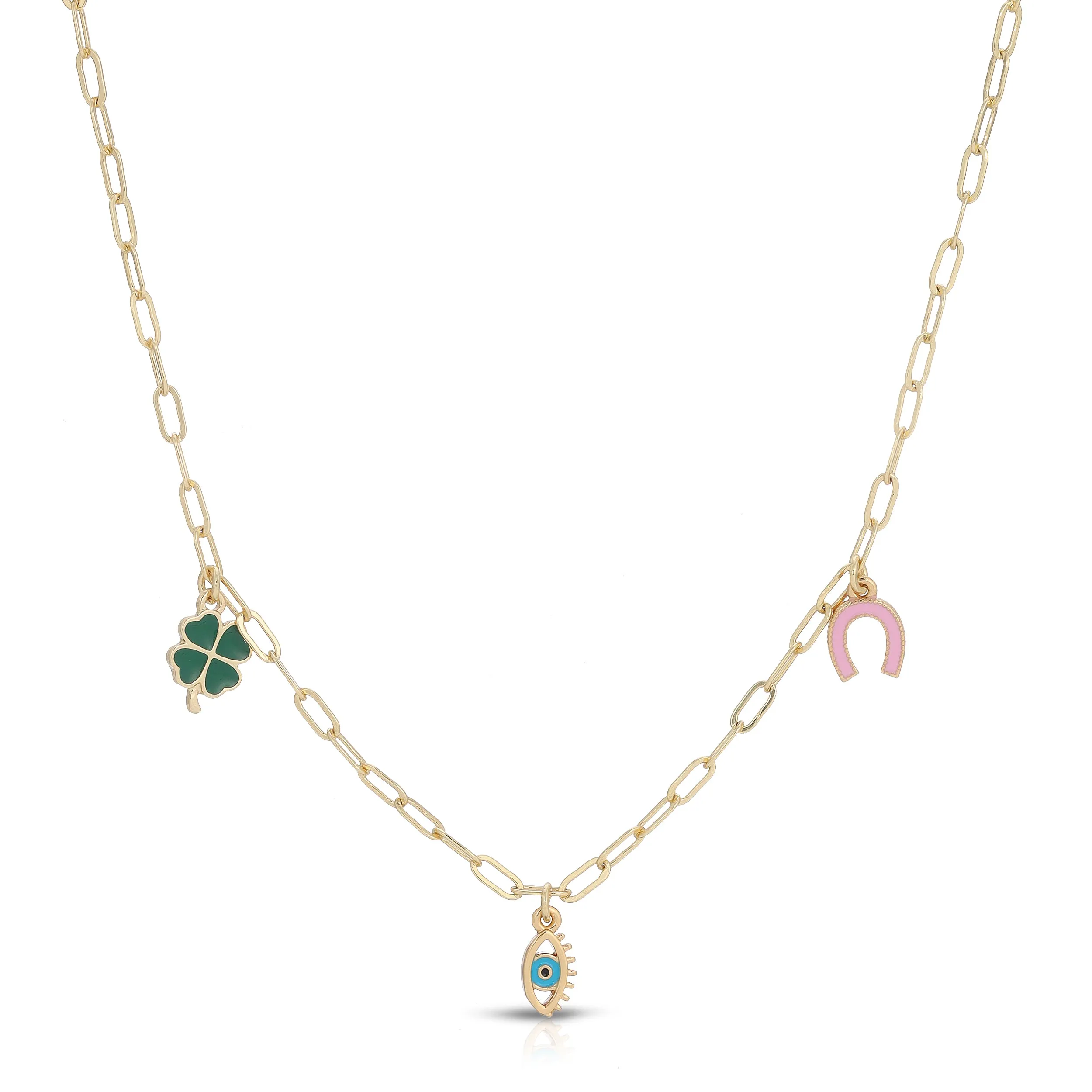 Enamel Treasures Necklace