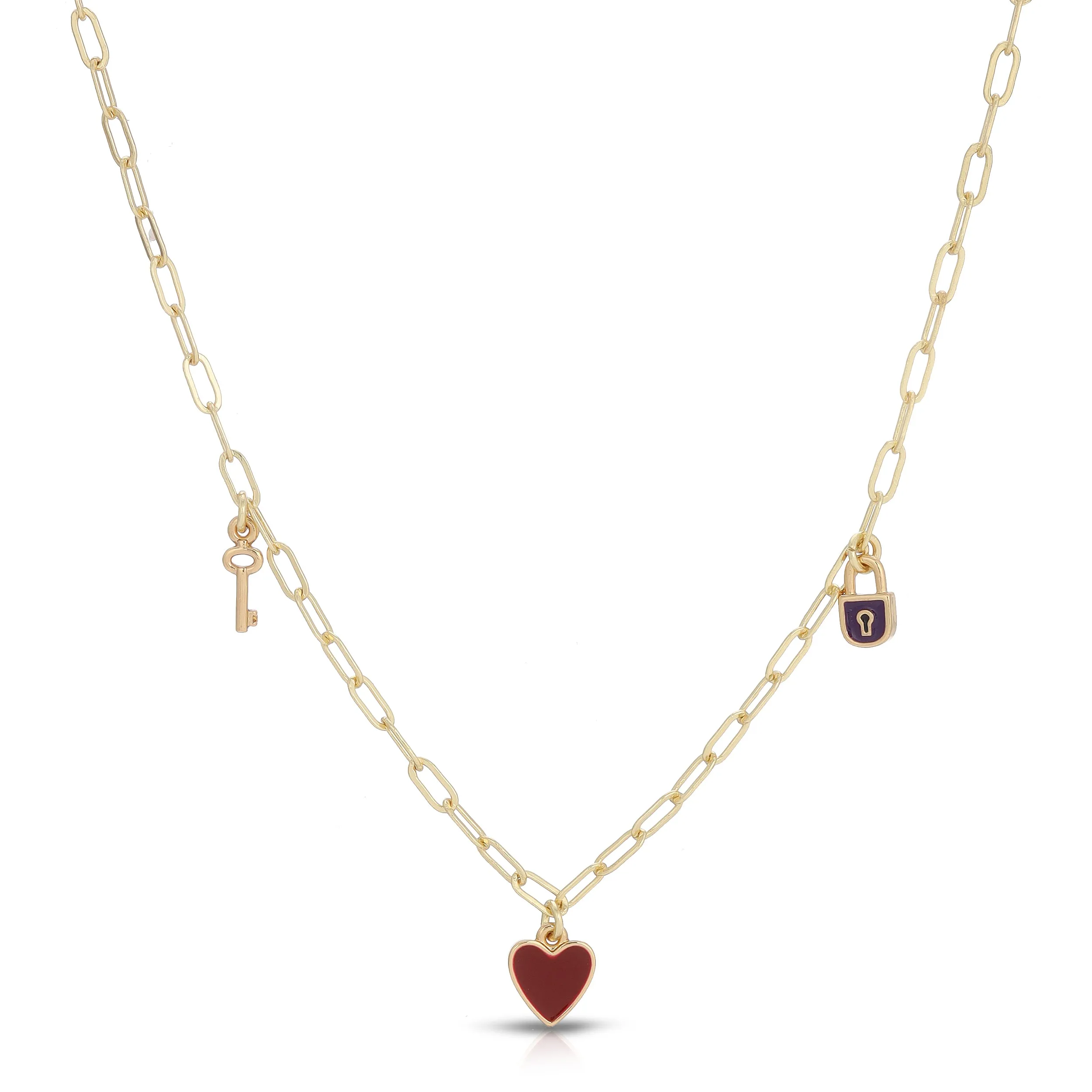 Enamel Treasures Necklace