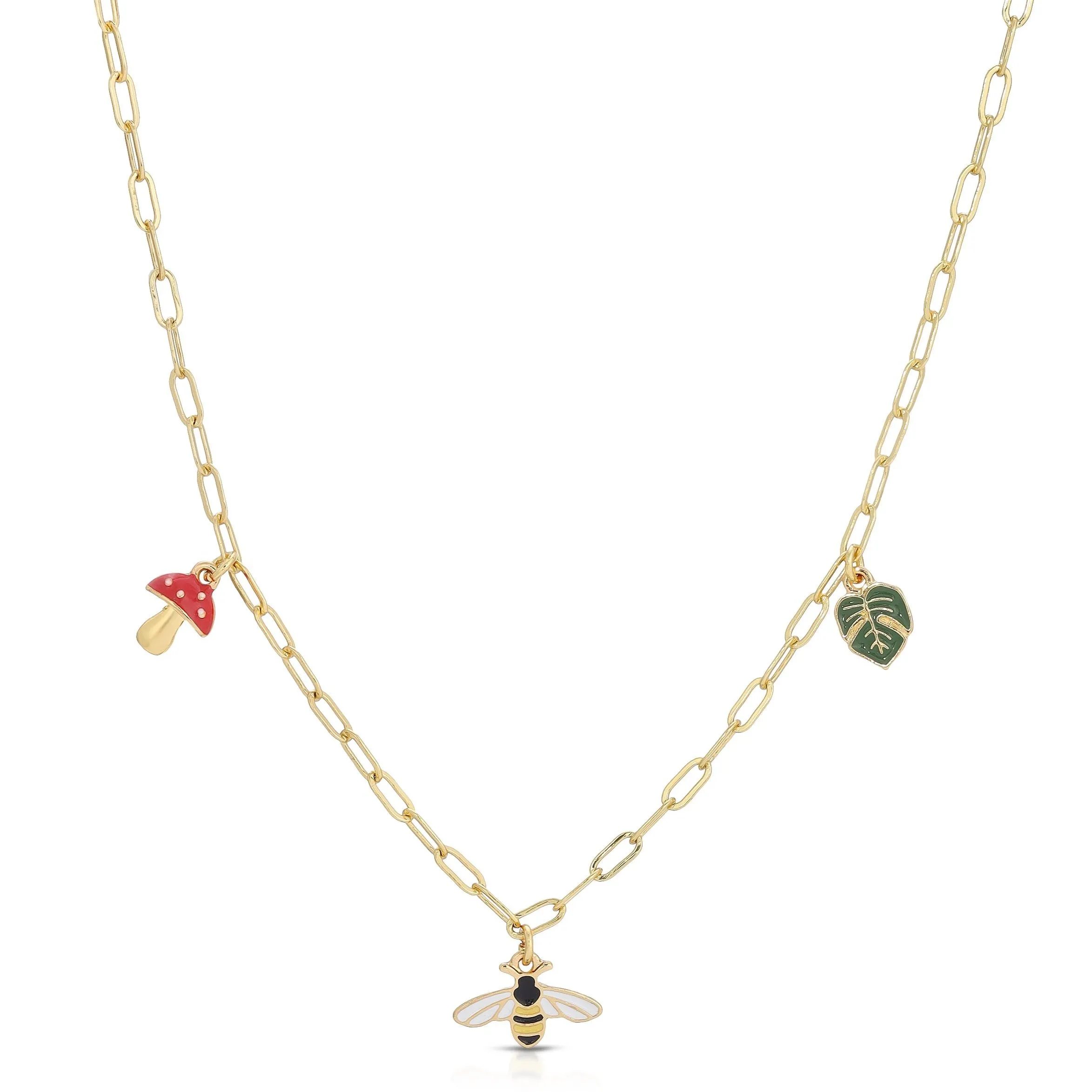 Enamel Treasures Necklace