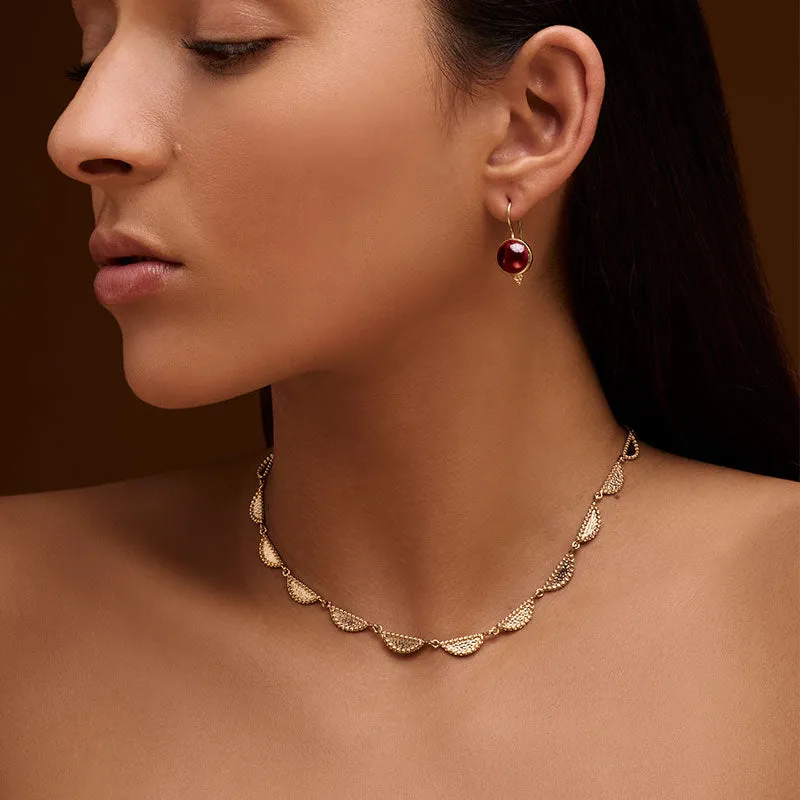 Eris Collar Necklace, Gold