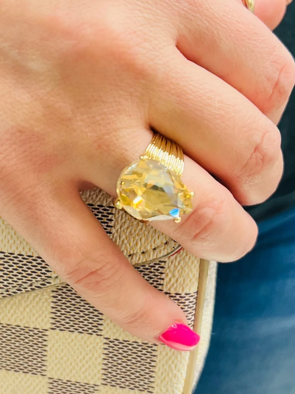 Evian Gold Ring