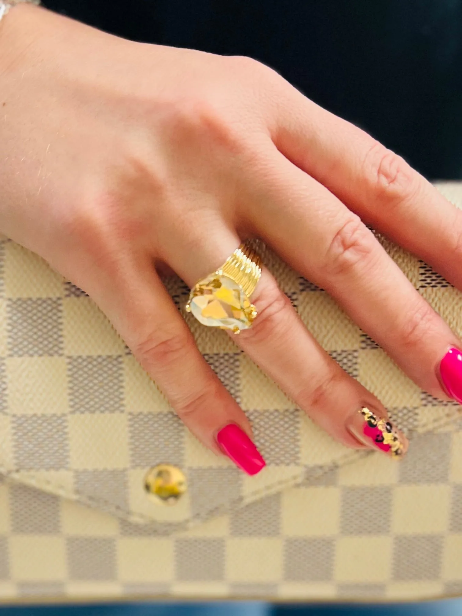 Evian Gold Ring