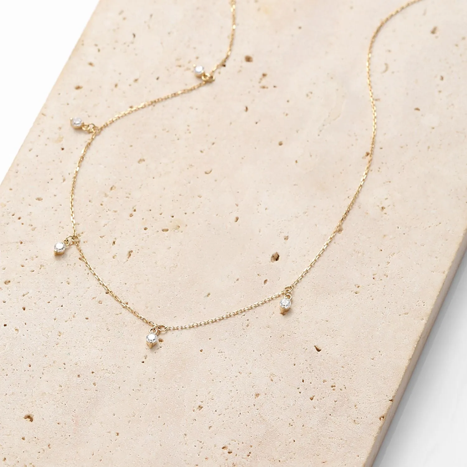 Evolution Necklace 14K Gold