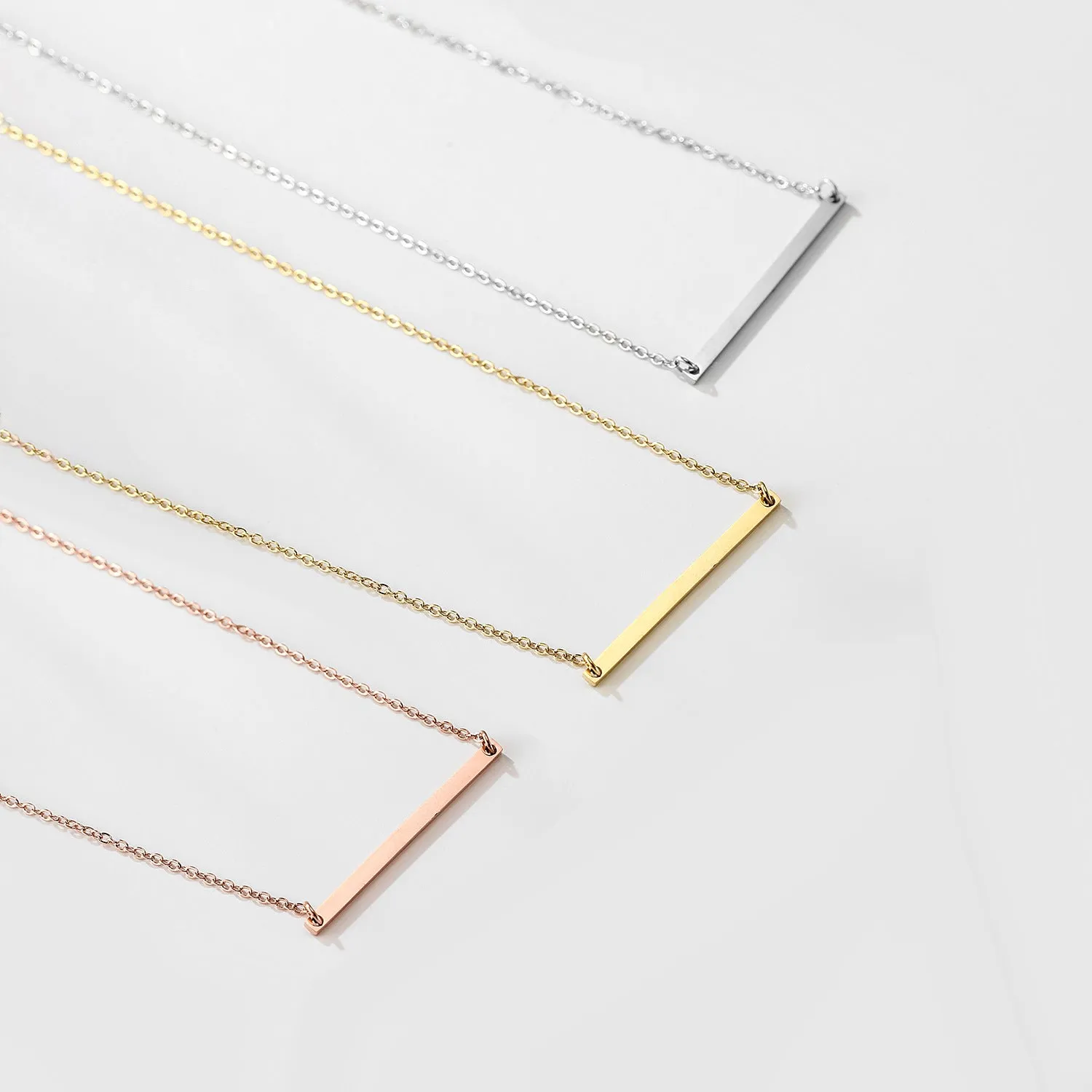 Exquisite Bar Necklace CS-N8573